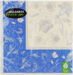 Салфетки бумажные Bulgaree Green Белла трехслойные 33х33 см 20 шт