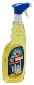 Средство для стекол Золушка Чистые Окна Лимон 500 мл., ПЭТ с дозатором