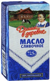 Масло Домик в деревне сливочное 72.5% 180 г