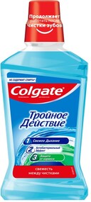 Ополаскиватель для полости рта COLGATE Тройное Действие, 500мл Польша, 500 мл