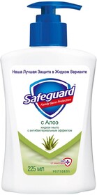 Жидкое мыло Safeguard с алое с антибактериальным эффектом, 225 мл