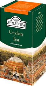 Чай черный Ahmad Tea Ceylon Tea, 25×2 г