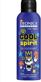 Дезодорант Deonica For teens Cool Spirit детский для мальчиков 125мл