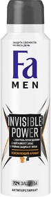 Fa Дезодорант-антиперспирант мужской Invisible power, освежающий аромат, 72 ч, 150 мл