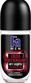 Fa Шариковый дезодорант мужской Сила притяжения, соблазняющий аромат, 48 ч, 50 мл