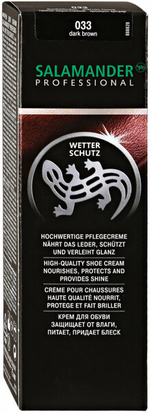 Крем для обуви из гладкой кожи Salamander Professional Wetter Schutz темно/коричневый 75 мл