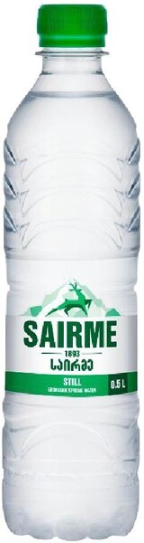 Минеральная вода Sairme негазированная