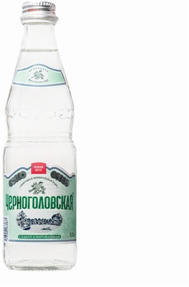 Вода минеральная Напитки из Черноголовки Черноголовская слабогазированная