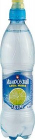 Вода Малаховская Active Лайм-мята негазированная, 0,5 л