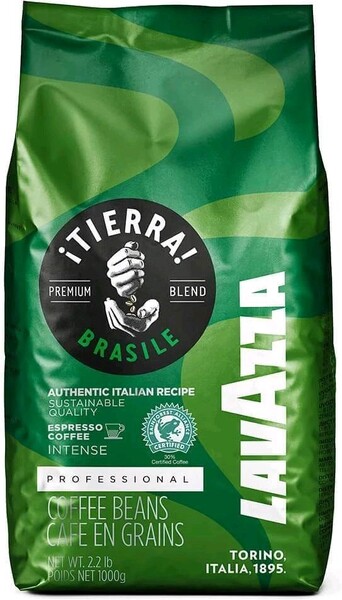 Кофе в зернах Lavazza Tierra Brasile 1 кг