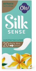 Прокладки OLA! Silk sense daily deo золотая лилия 20шт