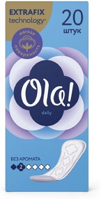 Ежедневные прокладки OLA! Daily без аромата, 20шт