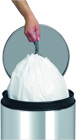 Пакет пластиковый, объём 45 л, 10 шт.