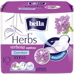 Гигиенические прокладки Bella Herbs komfort с экстрактом вербены, 10 шт