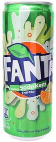 Напиток Fanta Green Cream-Soda газированный, 330 мл