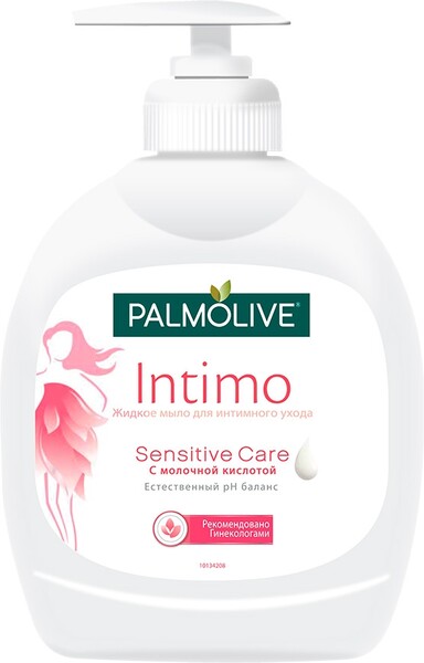 Мыло жидкое для интимного ухода Palmolive Intimo Sensitive Care с молочной кислотой 300 мл