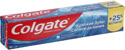 Зубная паста Colgate, крепкие зубы, свежее дыхание, 125 мл