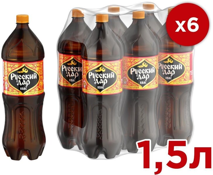 Квас Русский дар 1,5 л