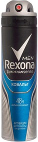 Дезодорант-антиперспирант спрей мужской REXONA Кобальт, 150мл Россия, 150 мл