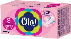 Тампоны Ola! Tampons Super Plus, шелковистая поверхность, 8 шт.