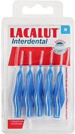 Ершики межзубные для полости рта Lacalut Interdental размер М 5 штук
