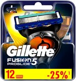 Gillette FusionProGlide Сменные кассеты для бритья, 12 шт