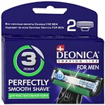 Кассеты сменные для бритья Deonica 3 мужские (2 штуки)