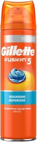Гель для бритья GILLETTE Fusion5 Ultra Moisturizing увлажнение, 200мл