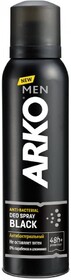 ARKO Део-спрей BLACK Антибактериальный, 150мл