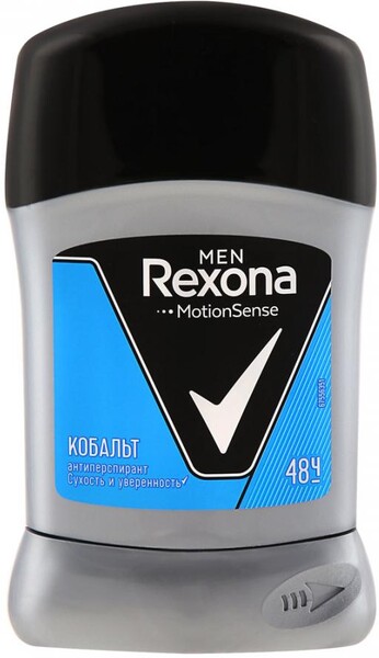 Дезодорант-стик мужской REXONA Кобальт, 50мл Россия, 50 мл