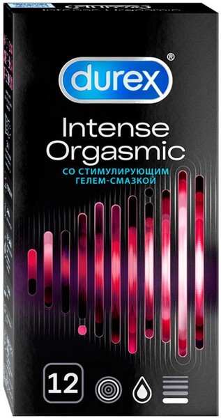 Презервативы Durex Intense Orgasmic 12 штук