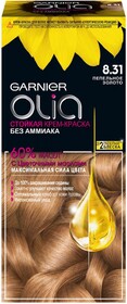 Краска для волос GARNIER Olia 8.31 Пепельное золото, 112мл Россия, 112 мл
