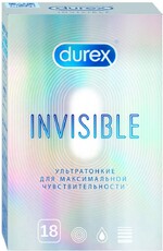 Презервативы Durex Invisible ультратонкие 18 штук