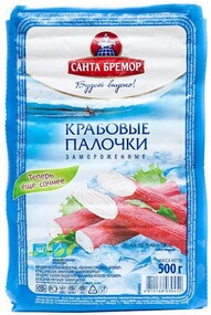 Крабовые палочки Санта Бремор Классические замороженные