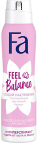 Дезодорант-спрей женский FA Feel Balance, 150мл Россия, 150 мл