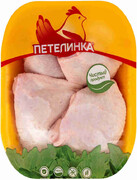 Бедро цыпленка-бройлера с кожей Петелинка охлажденное 0,4-1,6 кг