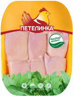 Филе бедра цыпленка-бройлера без кожи Петелинка охлажденное 0,4-1,5кг