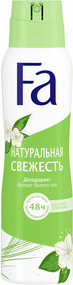 Дезодорант-спрей женский FA Природная Свежесть Белый чай, 150мл Россия, 150 мл