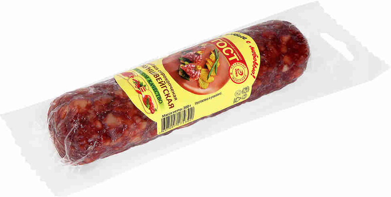 Колбаса Иней Брауншвейгская сырокопченая 200г