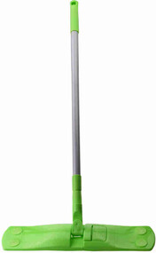 Швабра для пола с телескопической ручкой от 70 до 120см, со съёмной насадкой из микрофибры