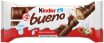 Вафли Kinder Bueno в молочном шоколаде, 43 г