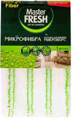 Насадка для швабры-флеттер Master Fresh насадка+щётка микроворс универсальная 2в1 1шт