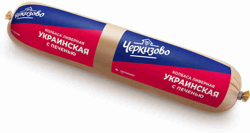 Колбаса ливерная «Черкизово» Украинская с печенью, 400 г