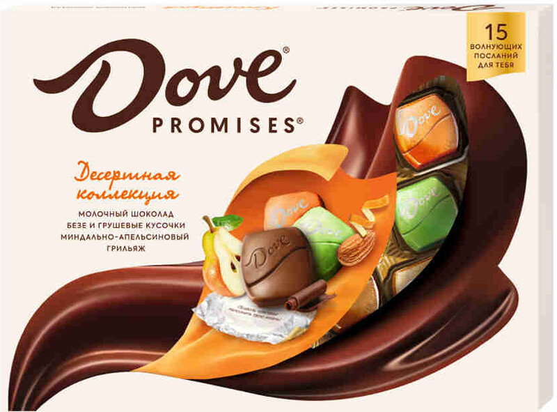 Набор конфет DOVE Promises Десертное ассорти, 118г