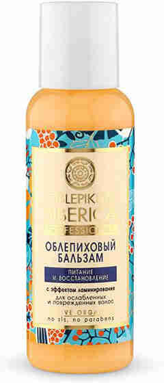 Бальзам д/волос Natura Siberica Oblepikha Siberica д/ослаблен. и поврежд. Волос 50мл