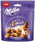 Печенье Milka Mini cookies с кусочками молочного шоколада 100г