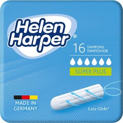 Тампоны безаппликаторные Helen Harper, Super Plus, 16 шт