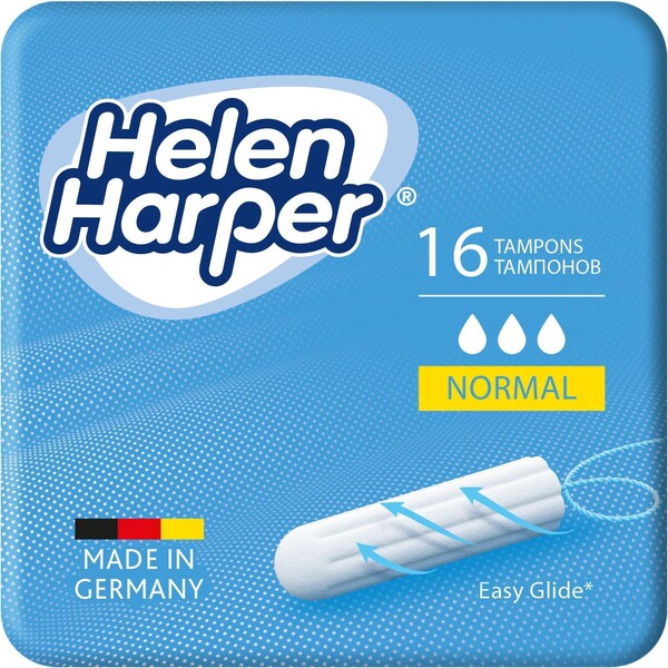 Тампоны безаппликаторные Helen Harper, Normal, 16 шт