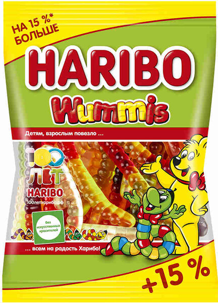 Жевательный мармелад Haribo Червячки Вуммис 80 г