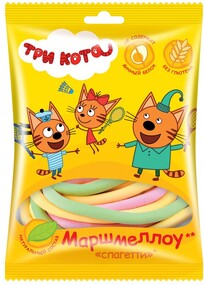 Маршмеллоу Спагетти «Зефирюшки» Три Кота, 80 г